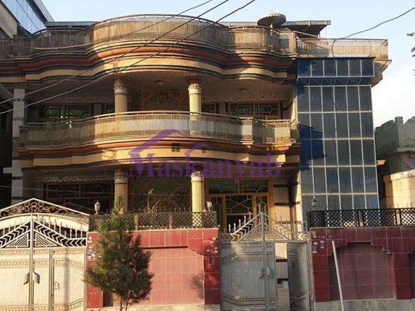 Three-Story House for Sale at Qambar Square, Kabul