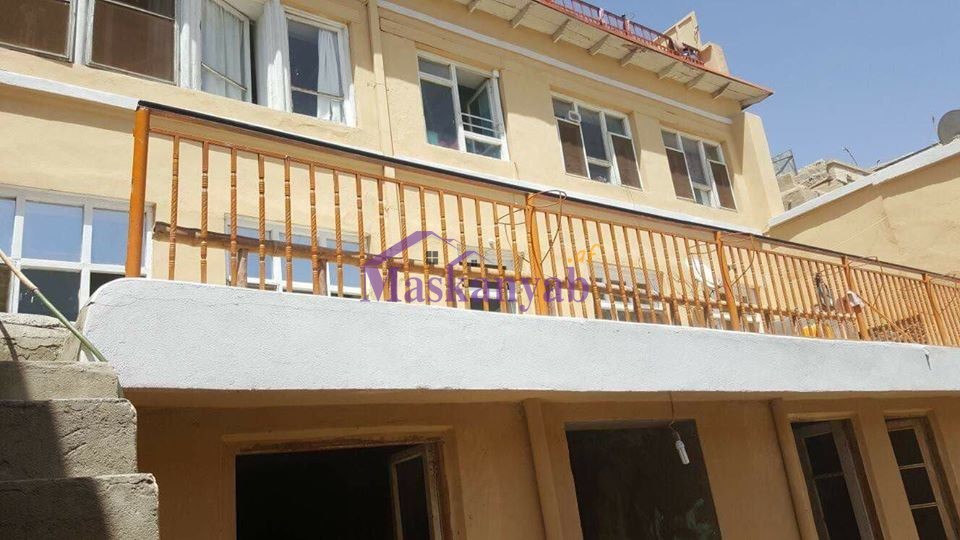 Four-Story House for Sale with Capacity of three Families at Dehmanzang, Kabul. 