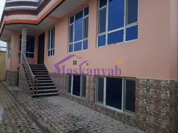 Two-Story Concreted House for Sale in District 6, Kabul