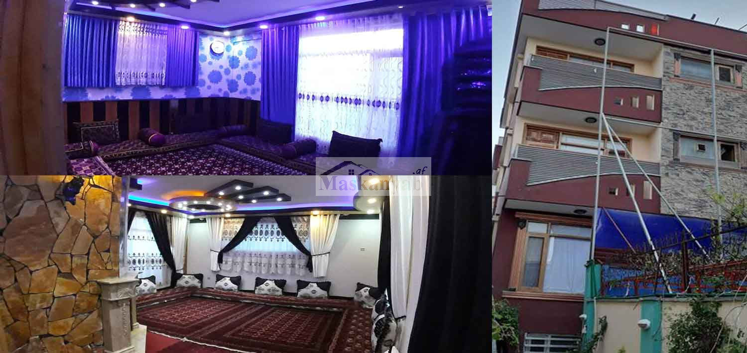 Three-Story New House for Mortgage at Darul-Aman Road, Kabul