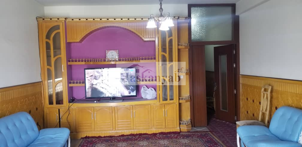 Sunny Apartment for Rent at Shahr-e-Naw, Kabul