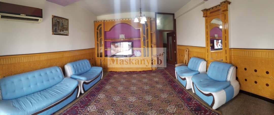 Sunny Apartment for Rent at Shahr-e-Naw, Kabul