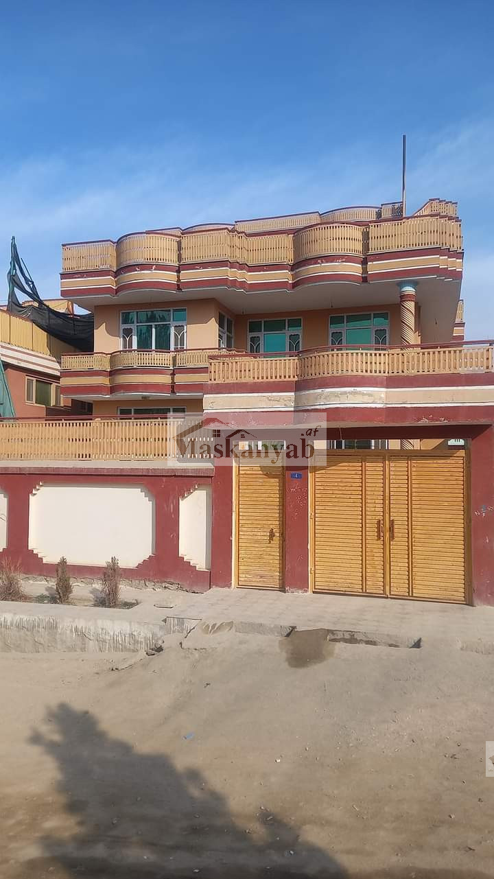 Four-Storey House for Sale in Golden Town, district 17, Kabul
