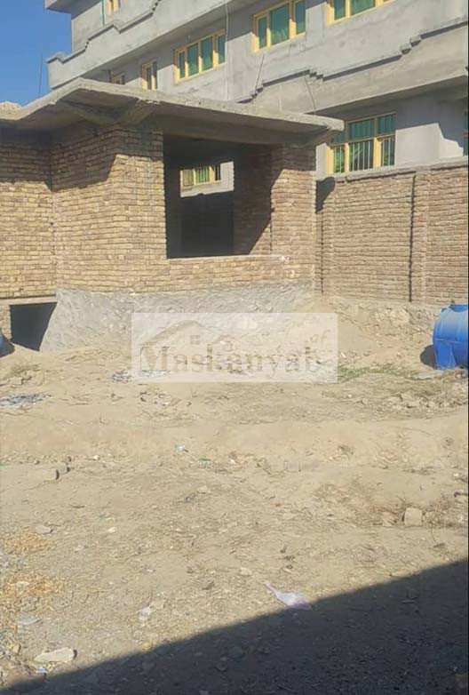 Half-Finished-House-for-Sale-in-Bustan-Street,-Kabul