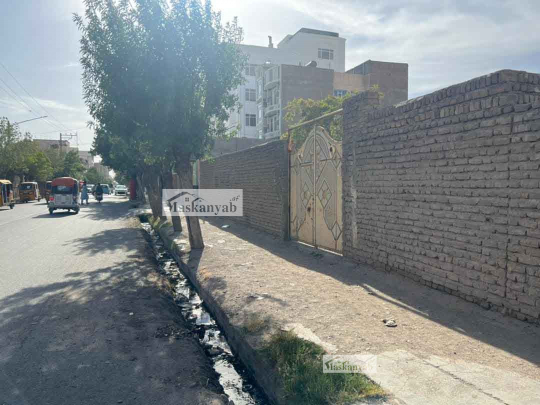 ‌big land for sale in Khawja Ansari Road, Herat