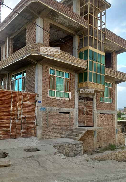 Half-Finished House for Sale in Marshal Fahim Road, Kabul