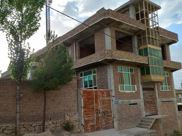 Half-Finished House for Sale in Marshal Fahim Road, Kabul
