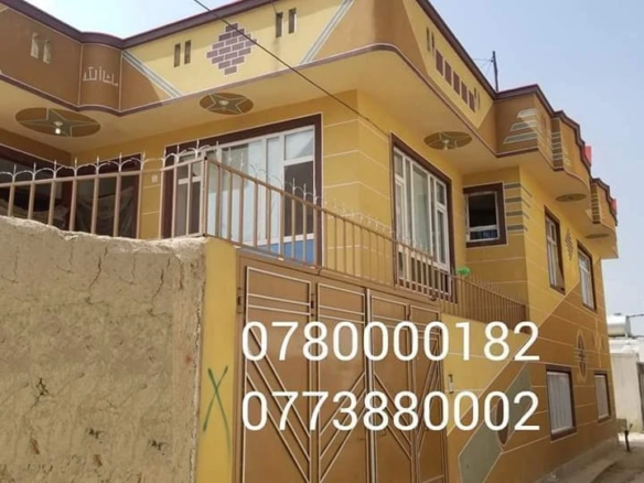 Two-floor house for sale in district 13, Barchi, Kabul