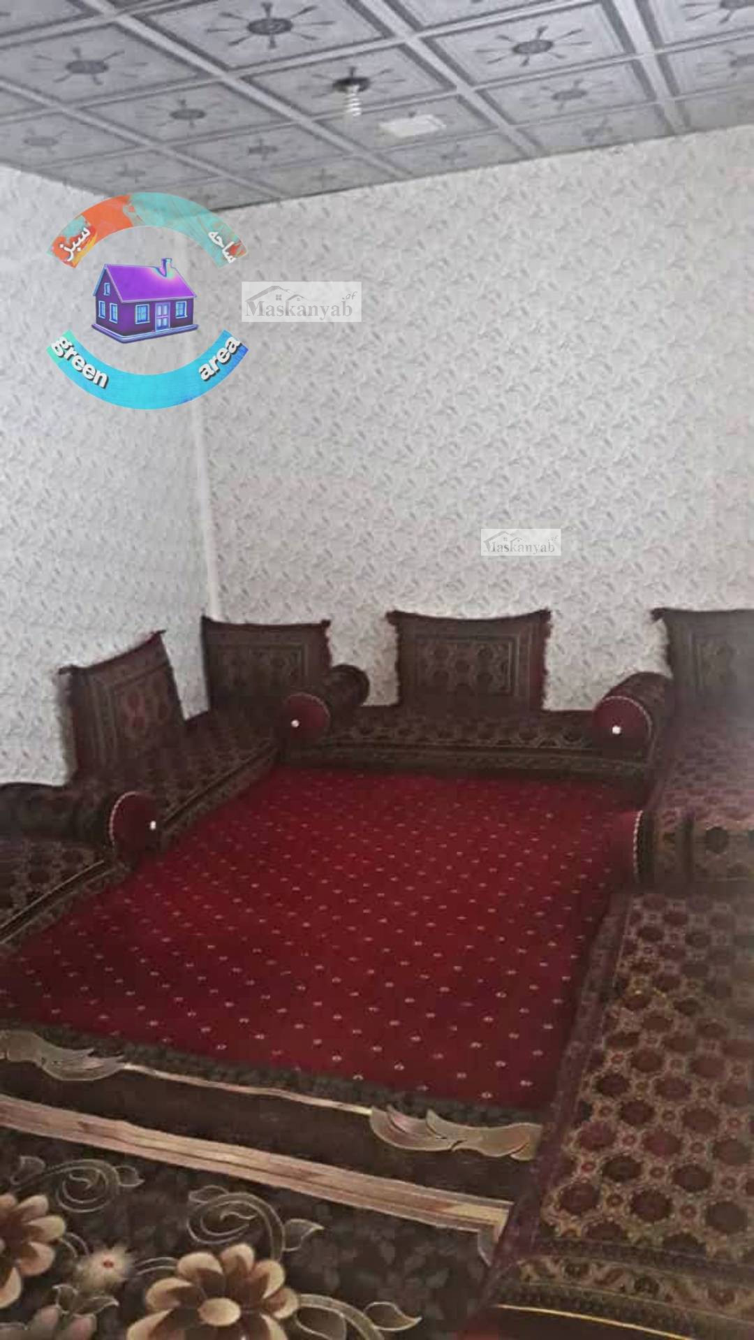 Five-room house is for sale Airport road, Kabul.