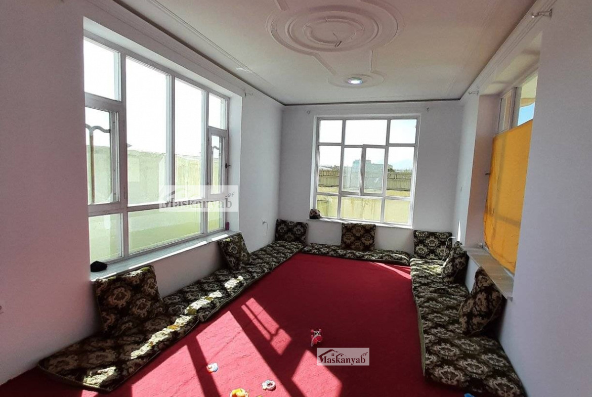 Three-floor house for sale at 40 meters road of Kabul Airport