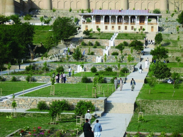 Bagh-e Babur in Kabul Afghanistan
