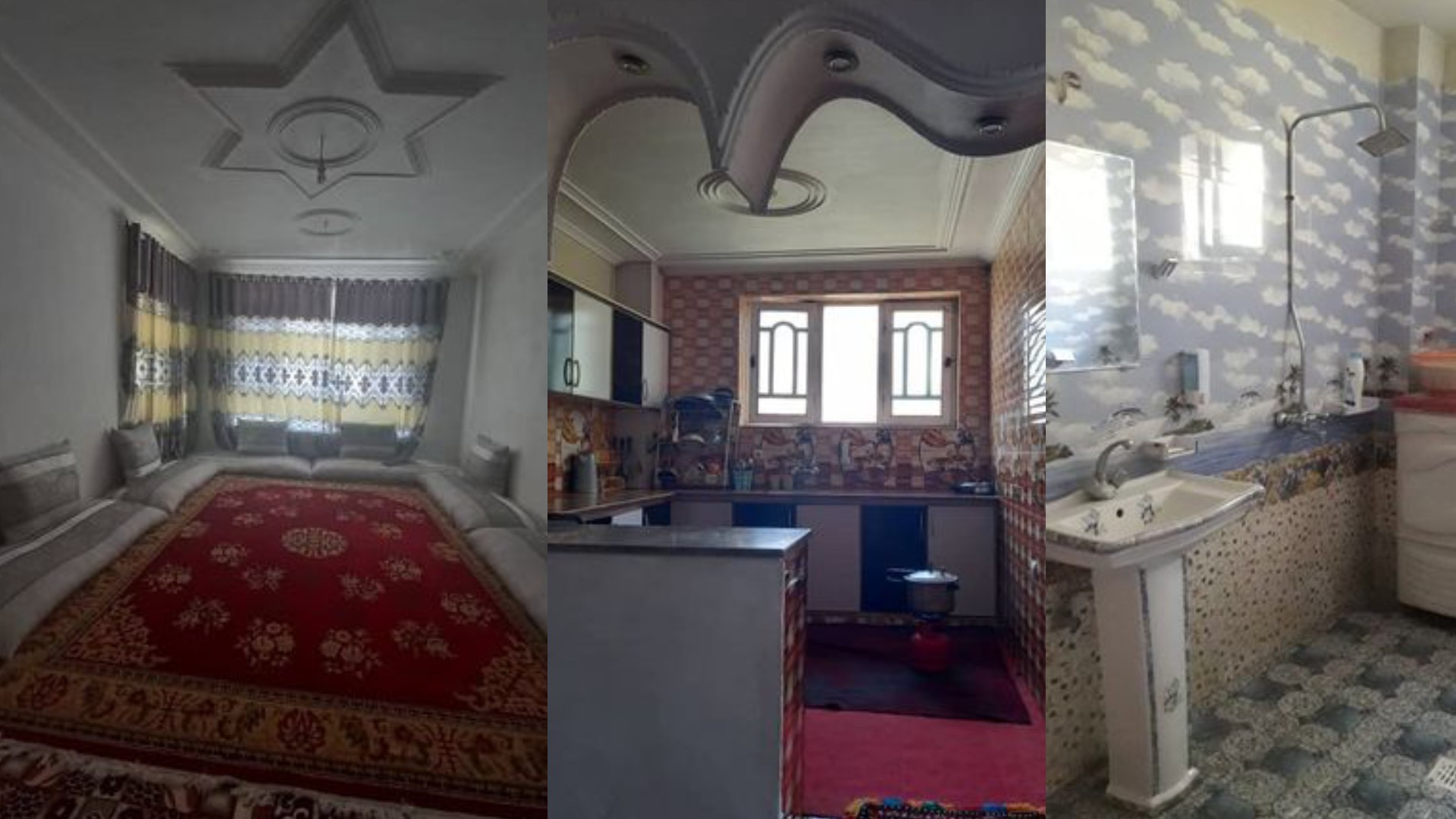 Three-room house for mortgage in Chehel Suton, Kabul