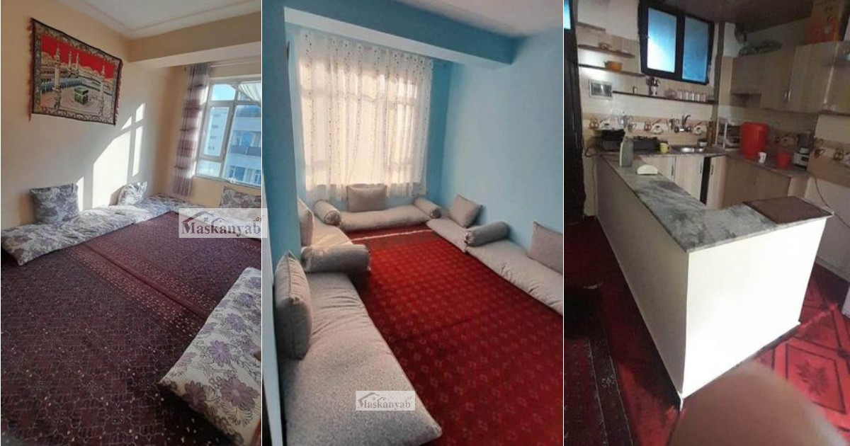 Three-room apartment for rent in Khawja Boghra, Kabul