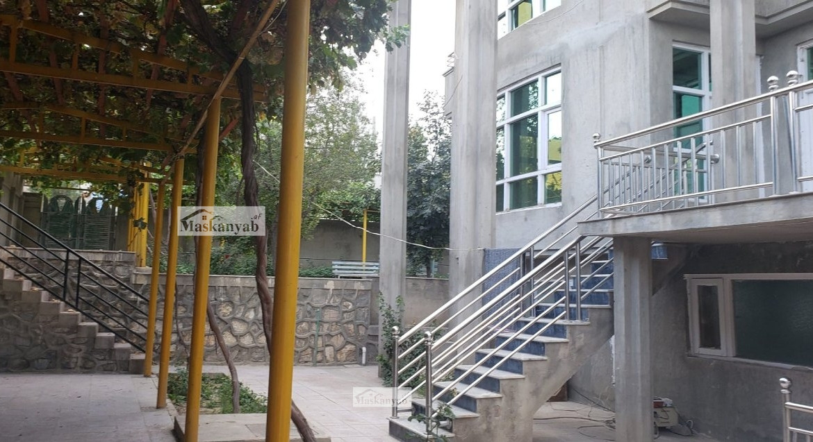 Four-floor house for mortgage in District 17, Kabul