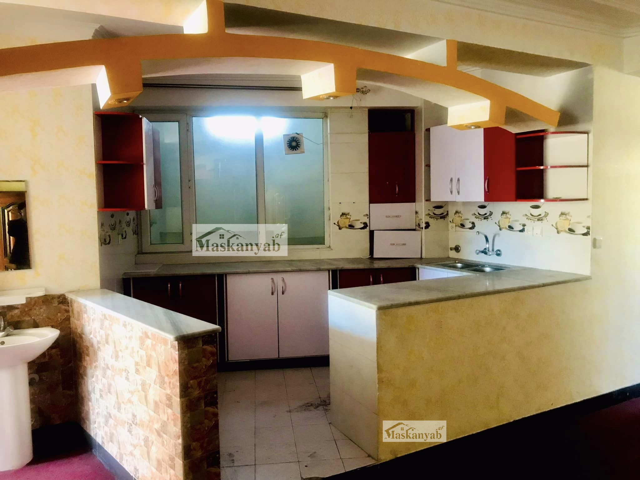 Three-room apartment for rent in Kolola Poshta, Kabul