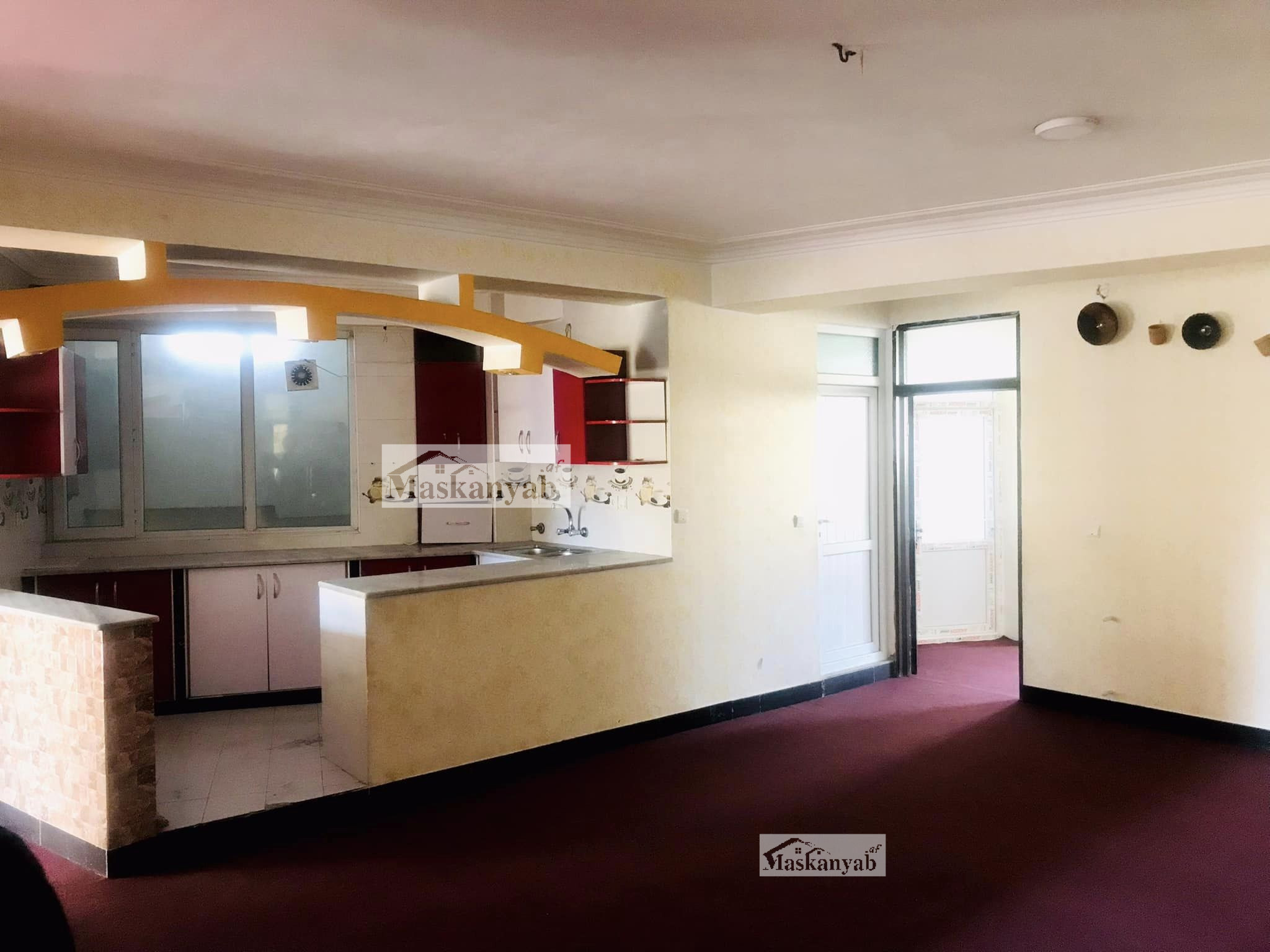 Three-room apartment for rent in Kolola Poshta, Kabul