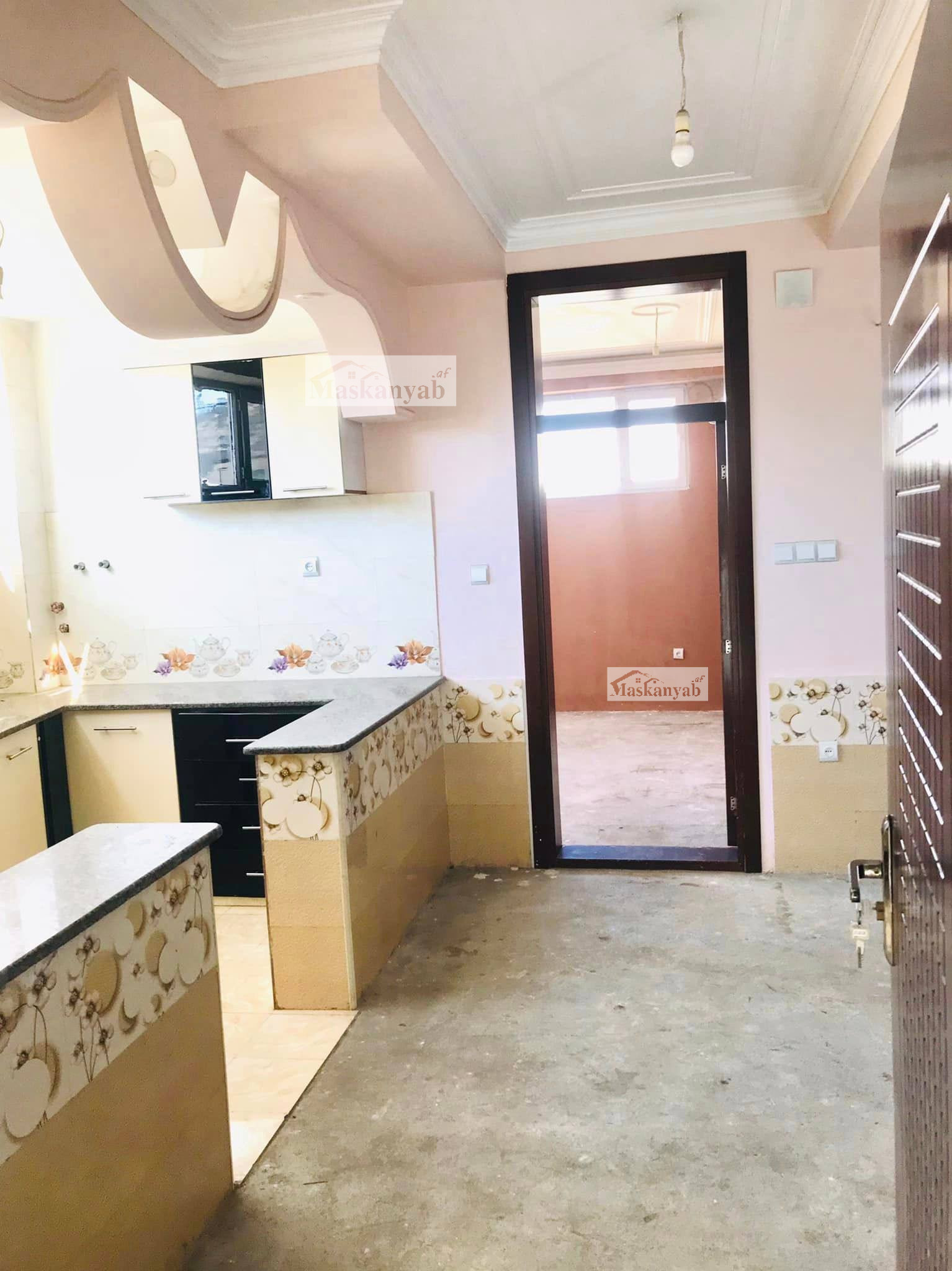 Three-room apartment for rent in Qala-e Mosa, Kabul