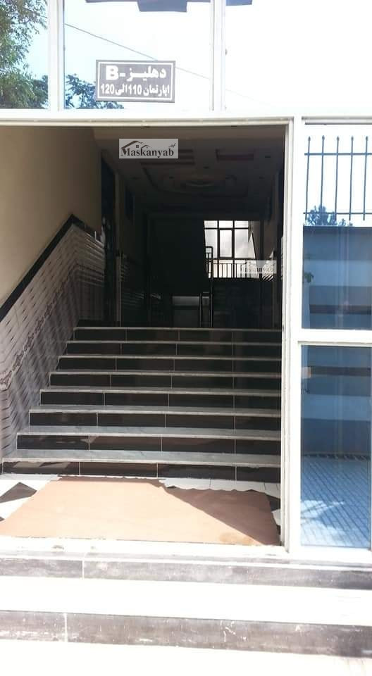Four-room apartment is for rent in Kota Sangi, Kabul.