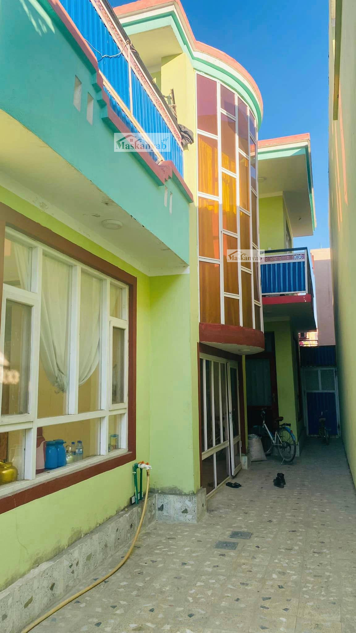 Six-room house for sale in Shaheed Hangara square, Kabul