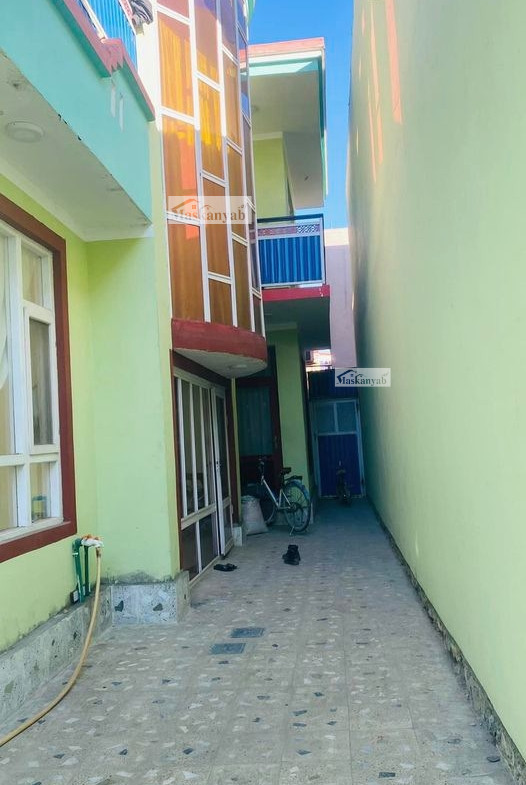 Six-room house for sale in Shaheed Hangara square, Kabul