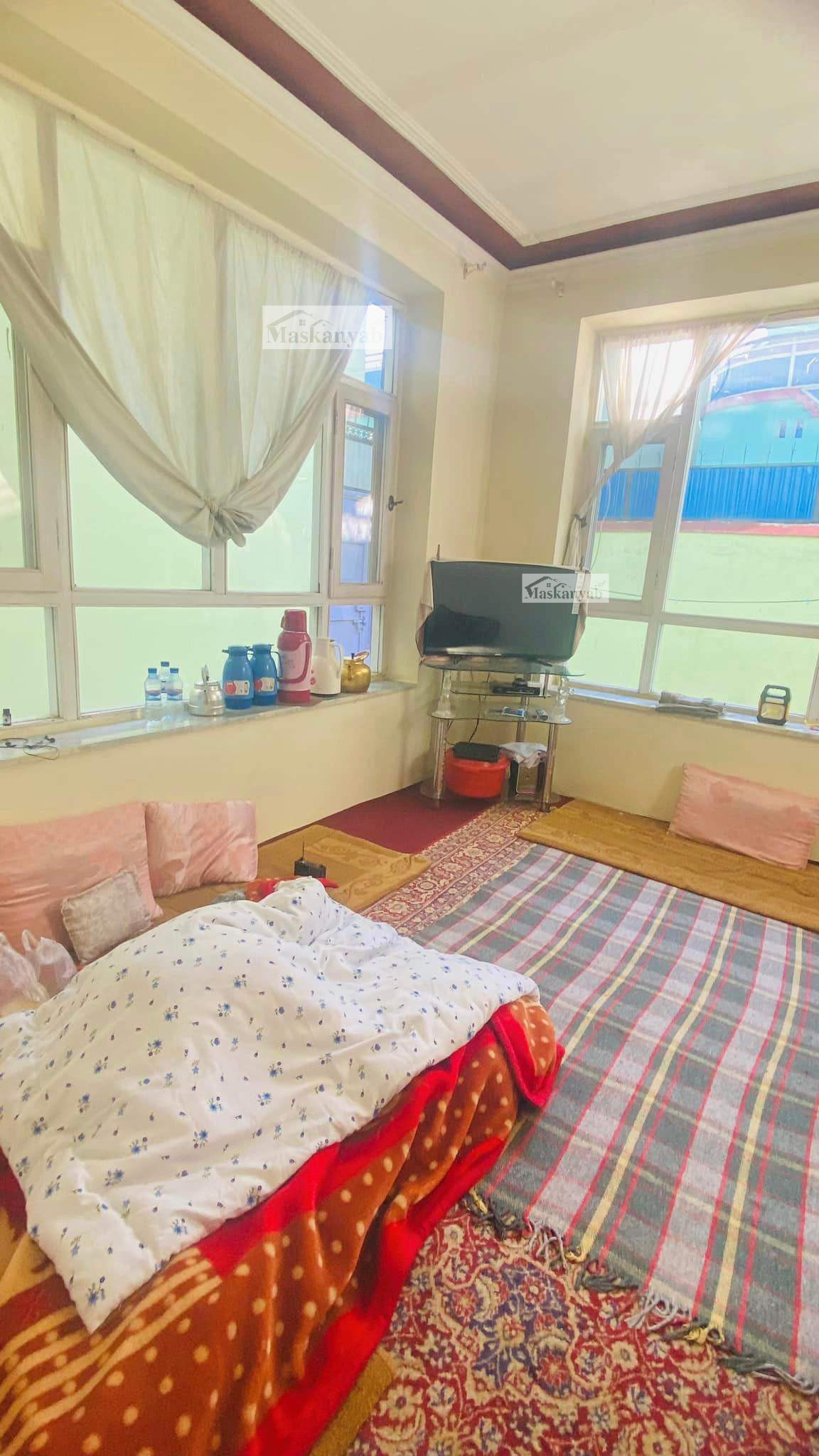Six-room house for sale in Shaheed Hangara square, Kabul