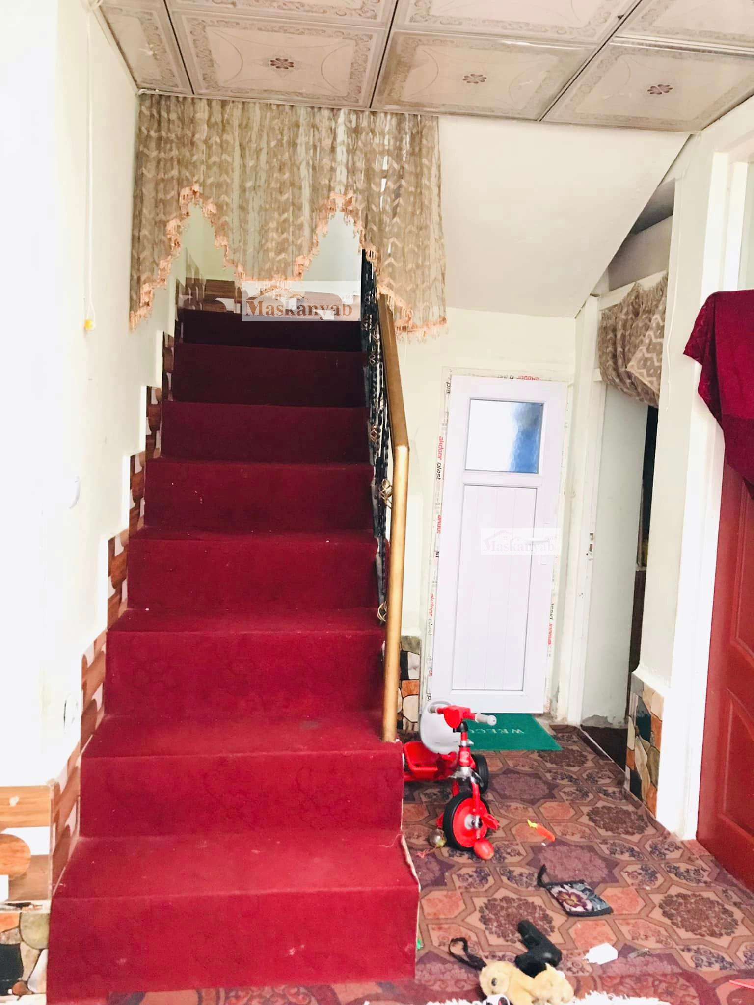 Two-floor house for mortgage on Salim Karawan road, Kabul