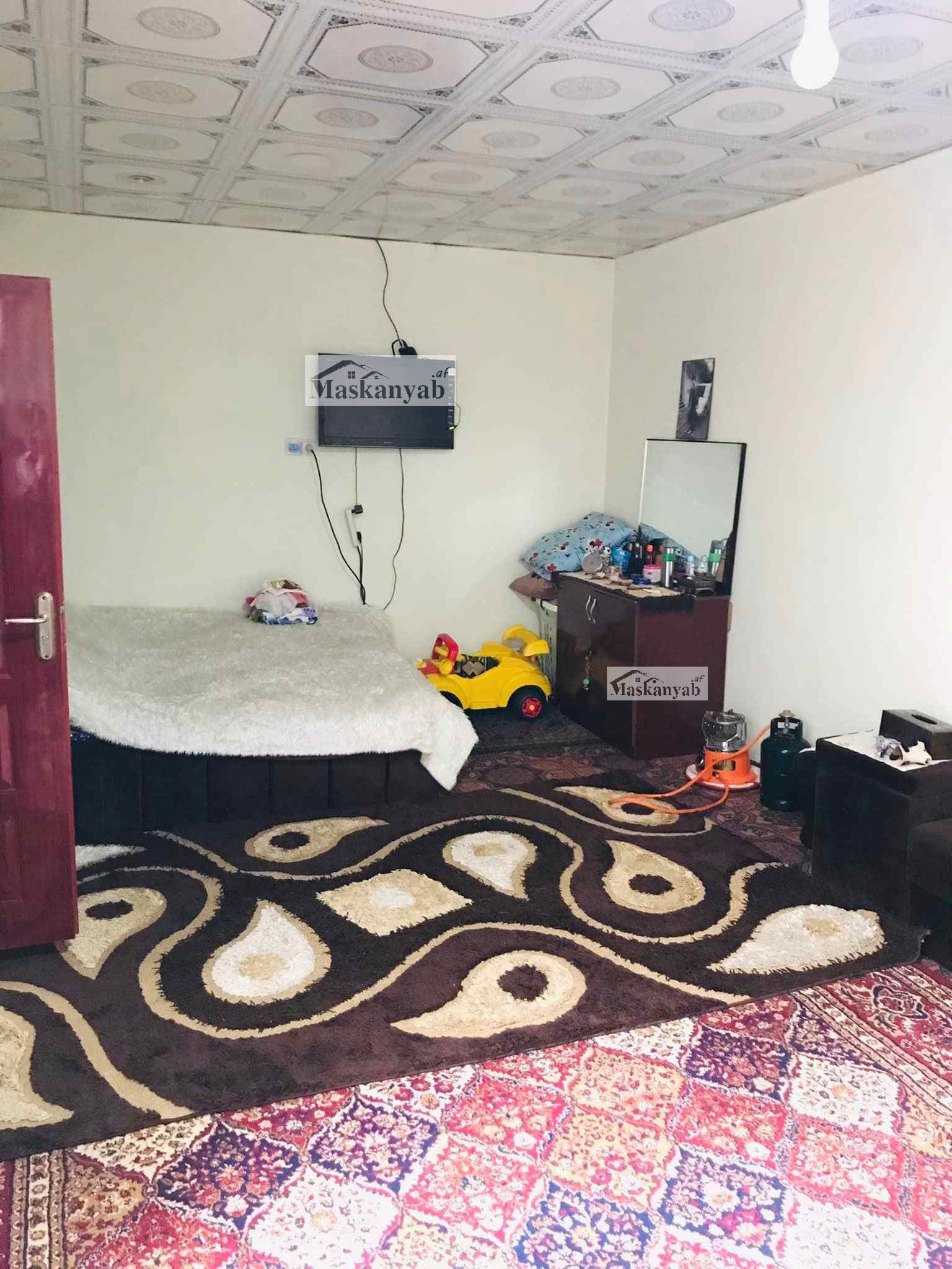 Two-floor house for mortgage on Salim Karawan road, Kabul