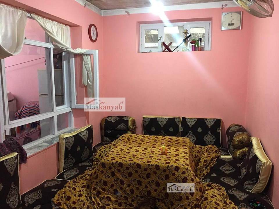 Two-room house for sale between Barraki square and Parwan 2
