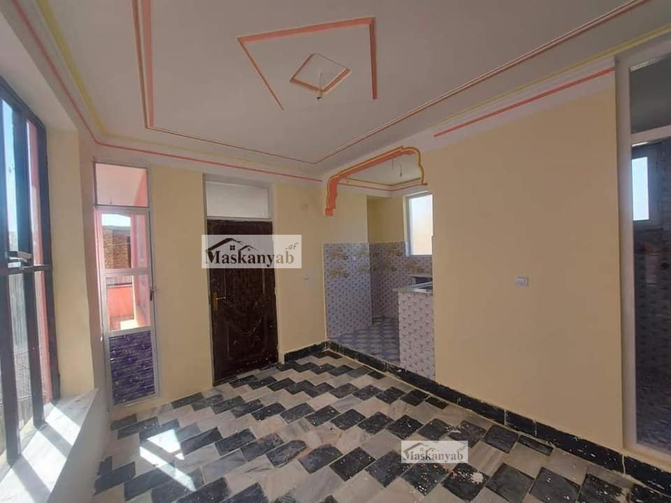 Five-room house for sale in Bagh-e Sharif town, Kabul