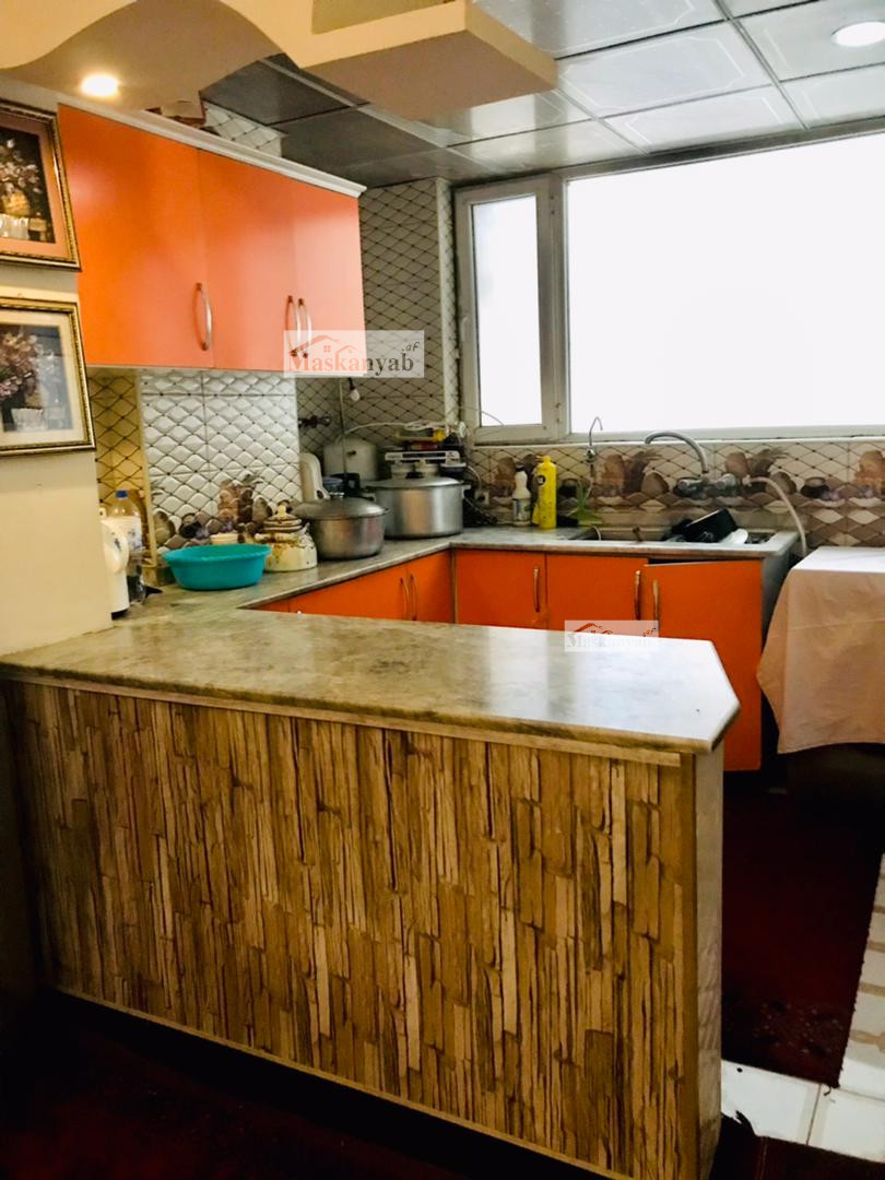 Three modern rooms’ apartment for sale in Karte Sakhi, Kabul