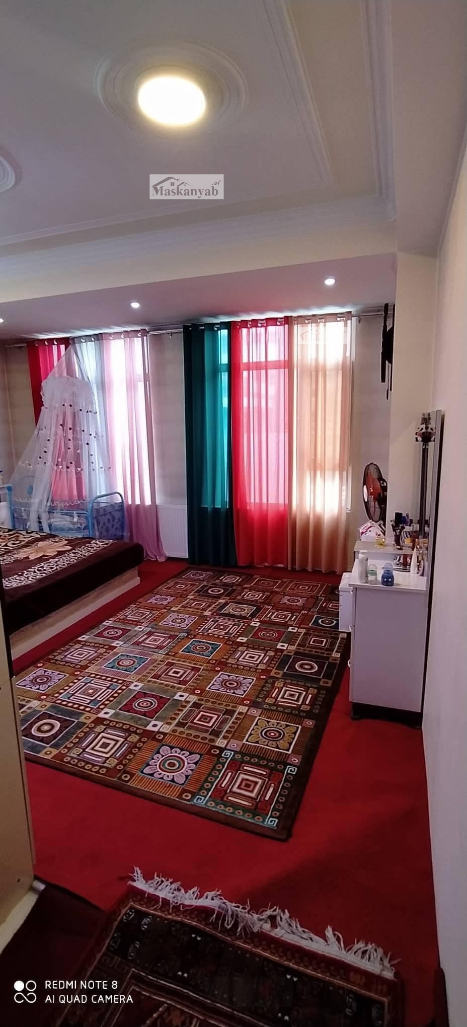 Three-room apartment for mortgage in Khair Khana, Kabul