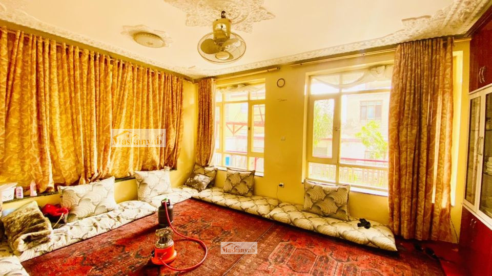 Three-room house for mortgage in Taimani Project, Kabul