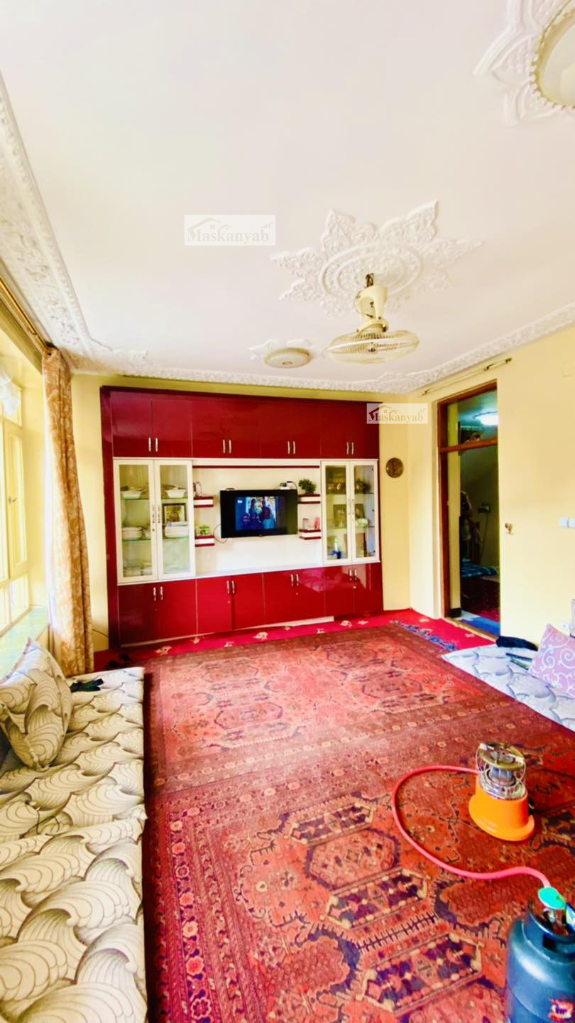 Three-room house for mortgage in Taimani Project, Kabul
