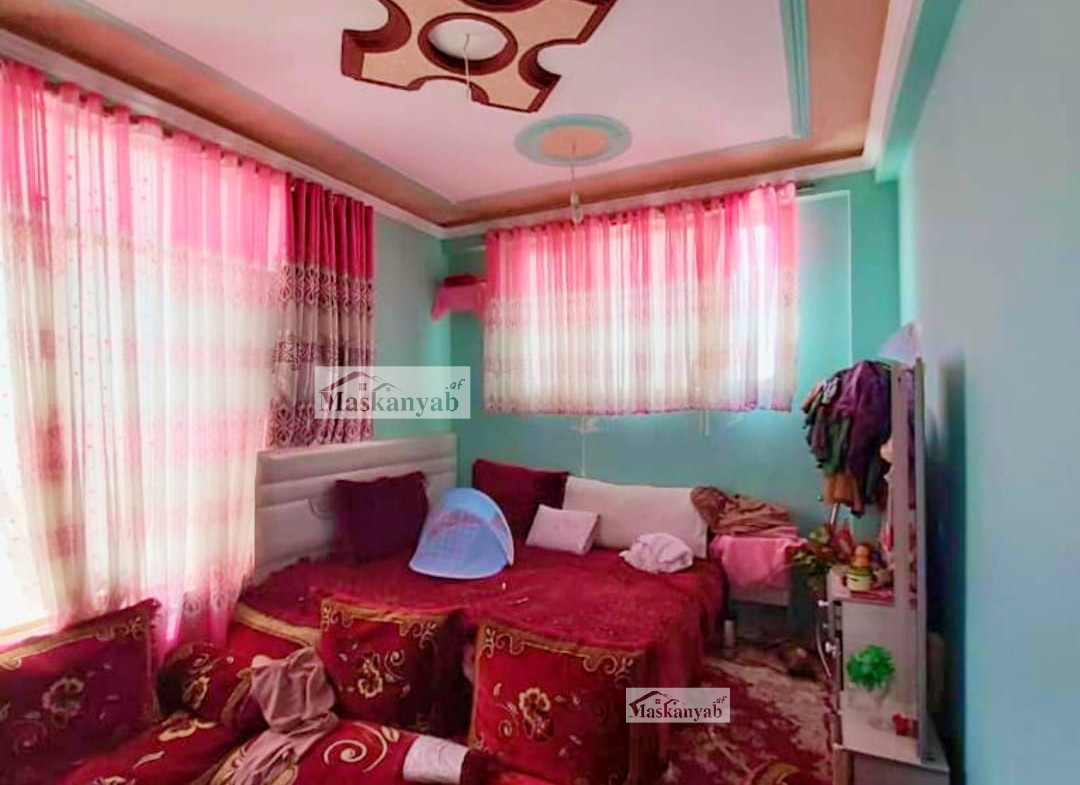 Concreted house for sale at Sar-e Kotal Khair Khana, Kabul