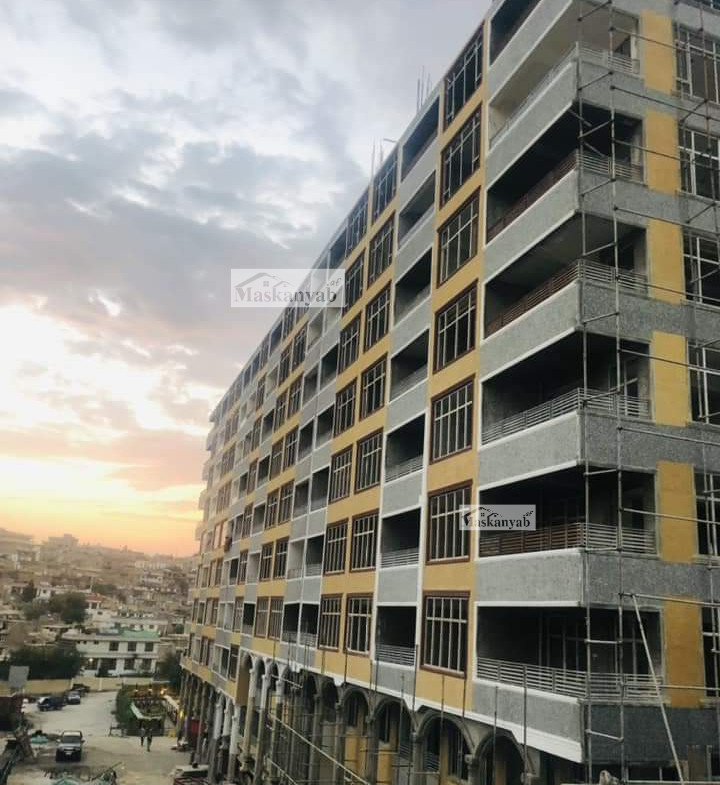 Five apartments (3 and 4 ooms ) is for sale in Golden Town, Kabul