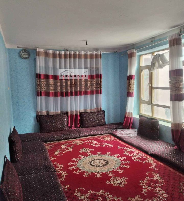 Six-room house for sale in district 8, Kabul