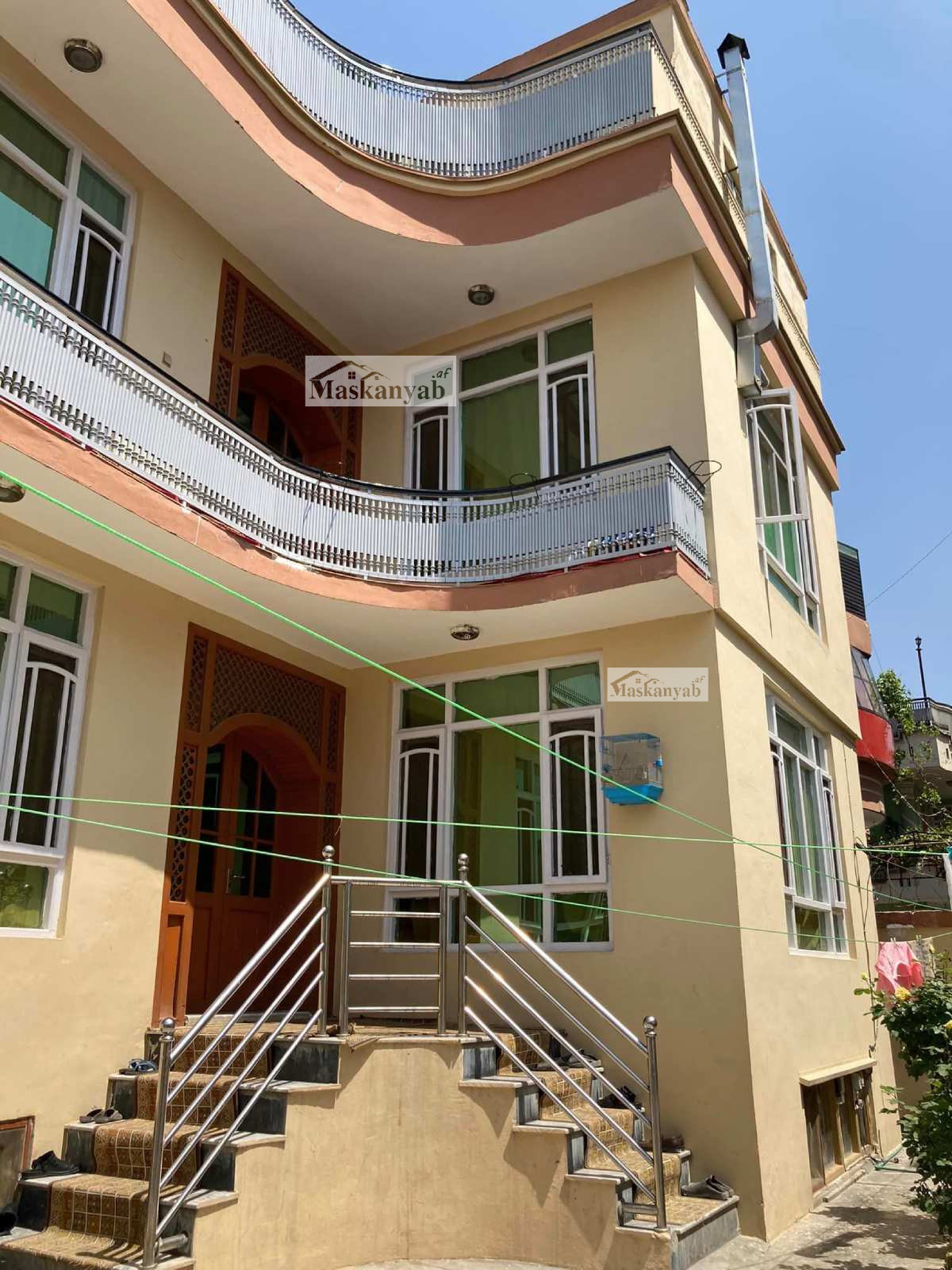 The Three-floor house is for sale in 12th Street of Qala-e Fatihullah