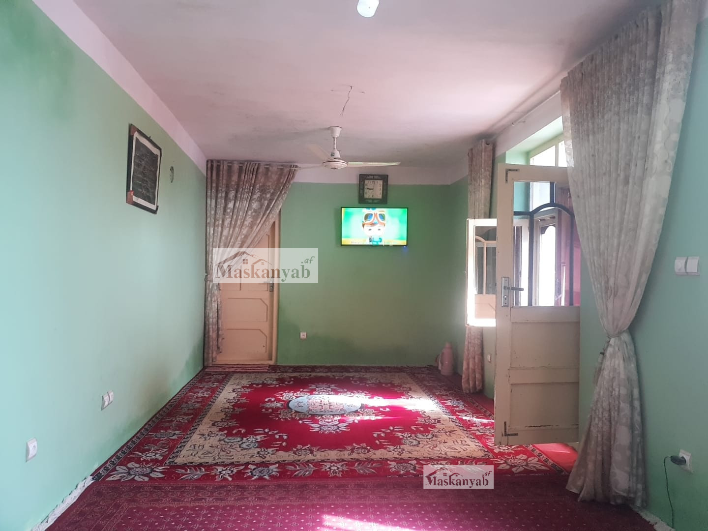 Three-room house for mortgage in District 16, Kabul