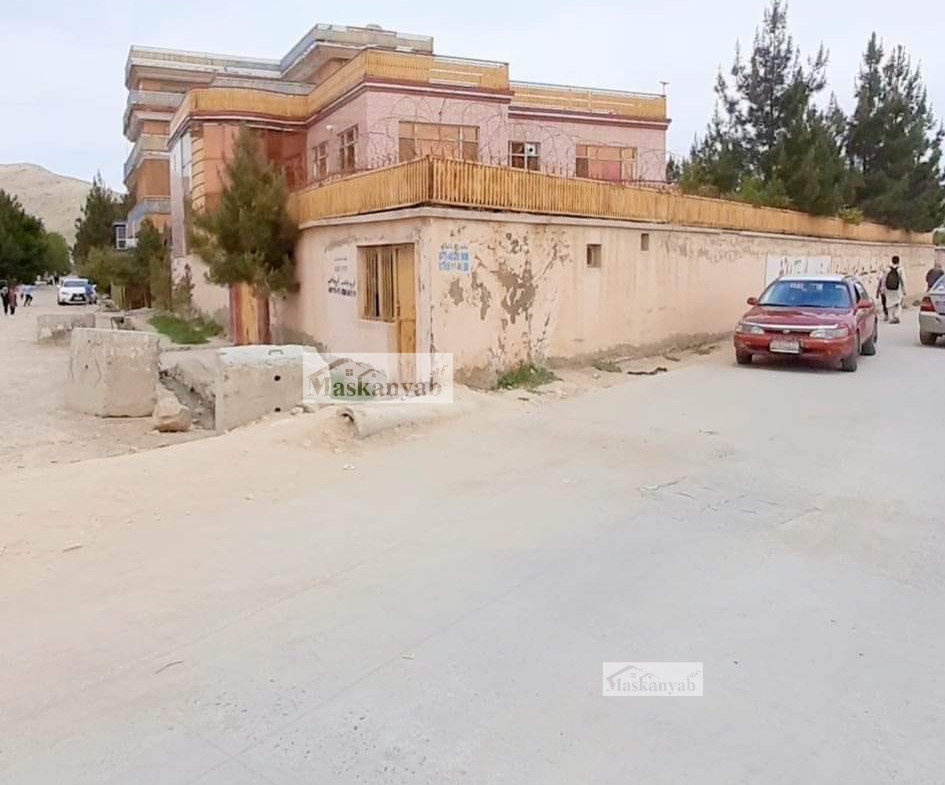 The Two-floor house for sale in 80 Meters road of Airport, Kabul