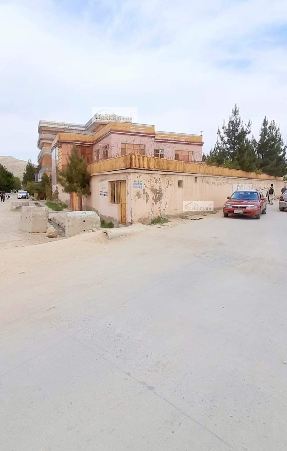 The Two-floor house for sale in 80 Meters road of Airport, Kabul