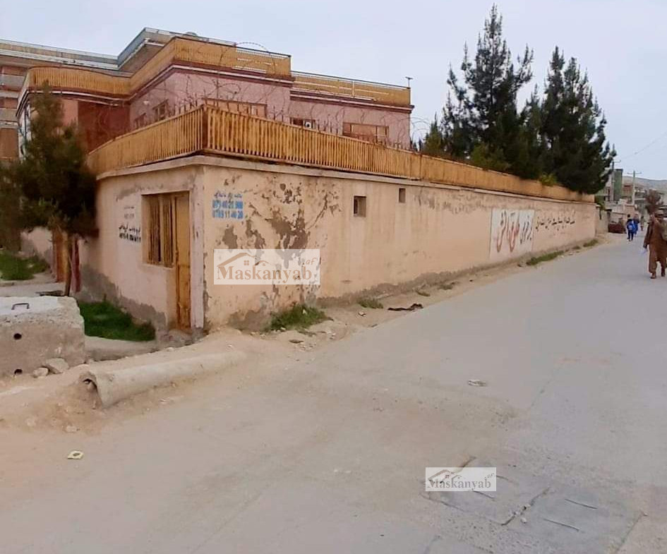 The Two-floor house for sale in 80 Meters road of Airport, Kabul