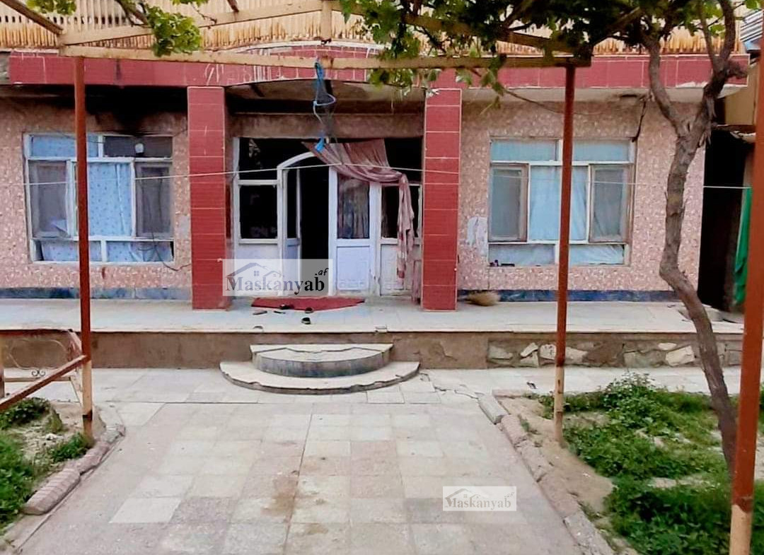 The Two-floor house for sale in 80 Meters road of Airport, Kabul