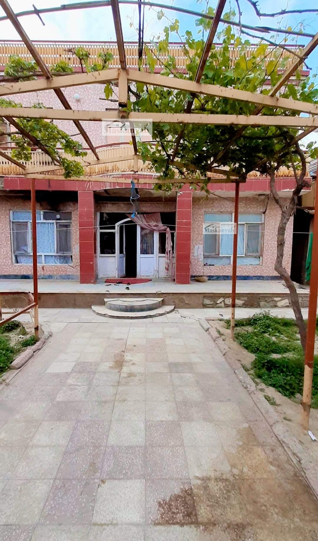 The Two-floor house for sale in 80 Meters road of Airport, Kabul