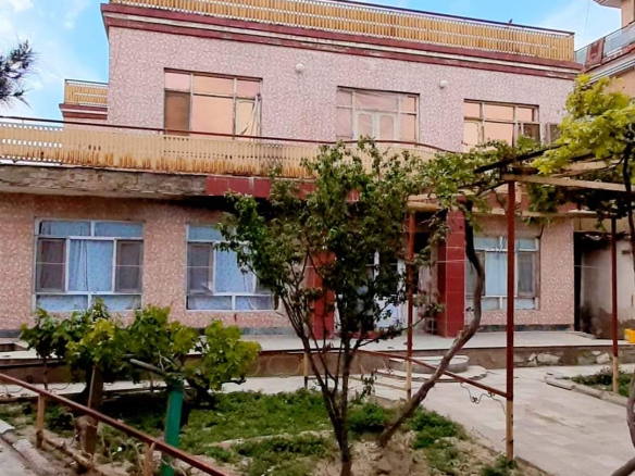 The Two-floor house for sale in 80 Meters road of Airport, Kabul