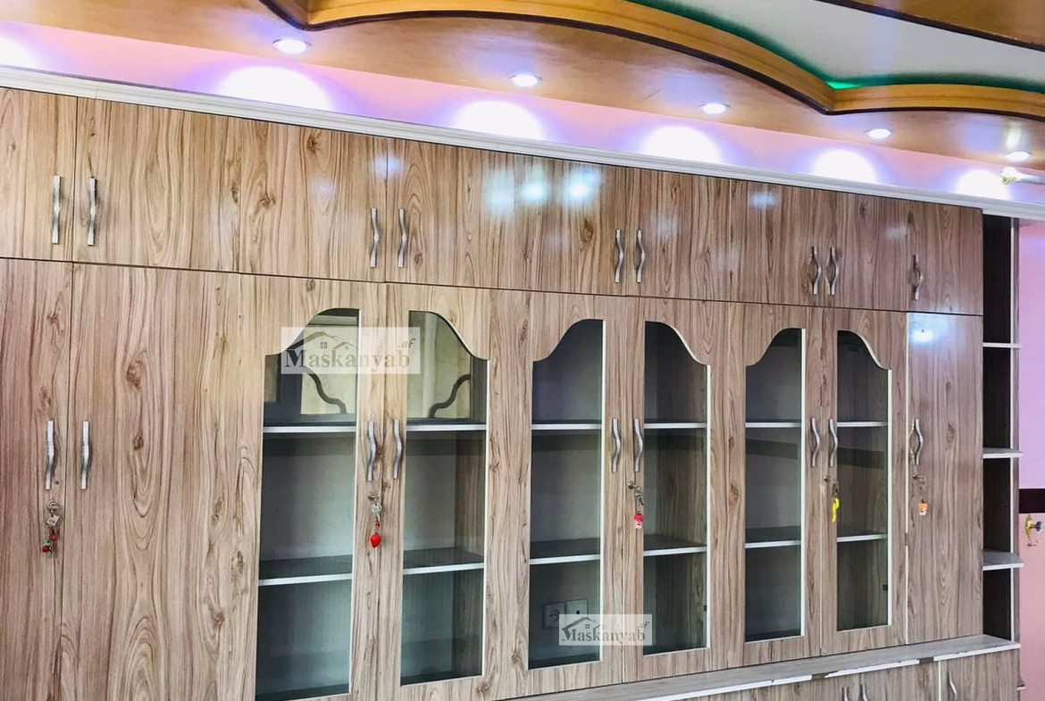 The Five-room apartment is for rent on Fourth Street of Taimani Project, Kabul