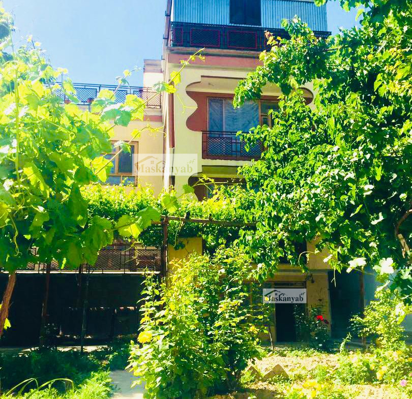 The Two-floor house is for rent in Shahr-e New, Kabul