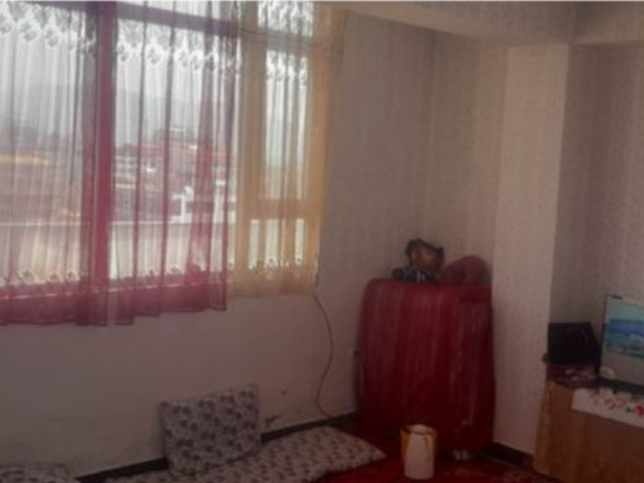 The two-room apartment is for mortgage in 5th Street of Taimani Project, Kabul