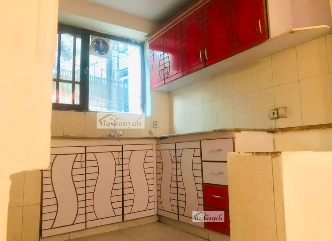 The Three-room apartment is for rent in Old Taimani, Kabul