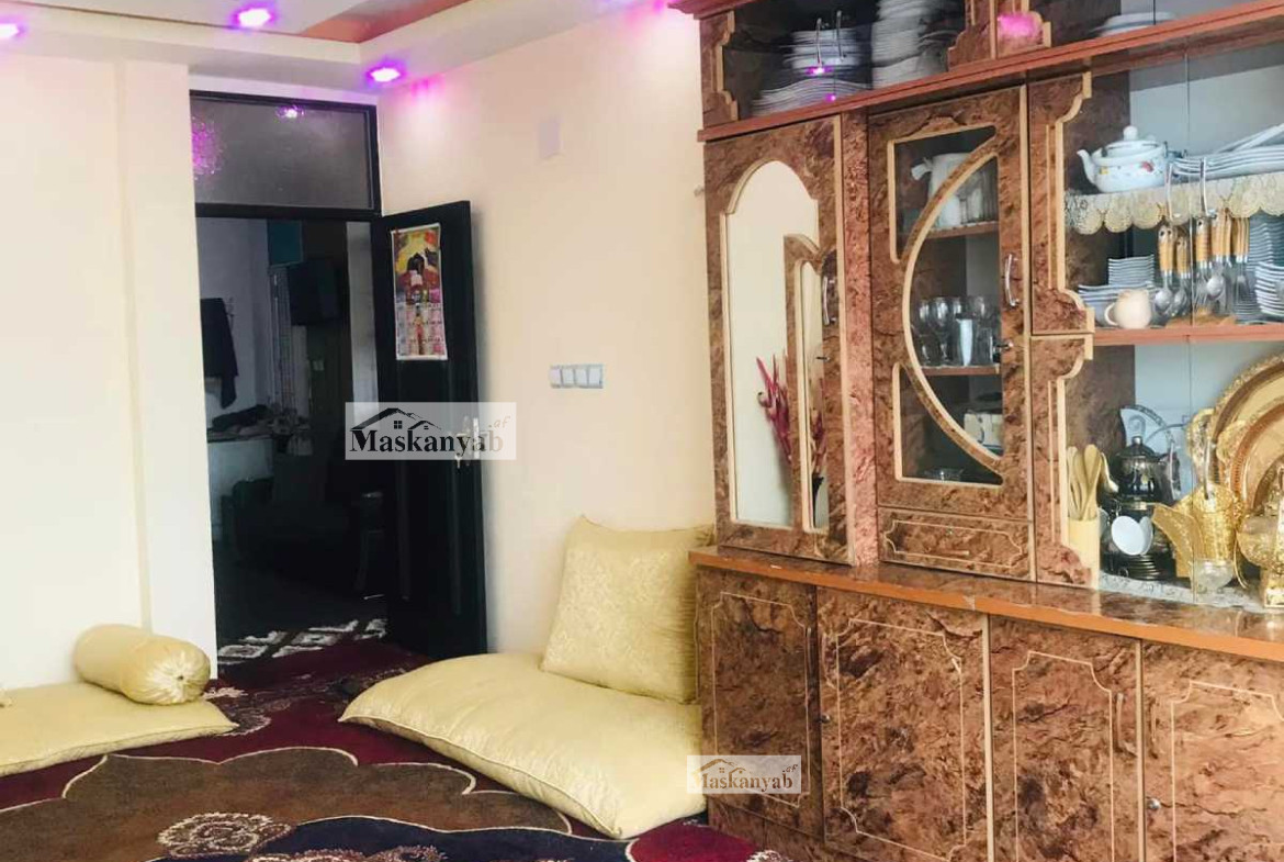 The Three-room apartment is for sale urgently in Taimani Project, Kabul