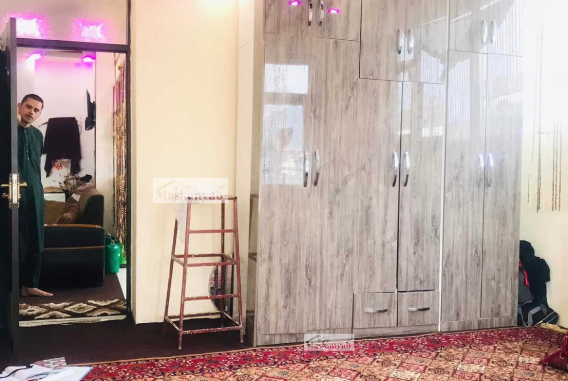 The Three-room apartment is for sale urgently in Taimani Project, Kabul